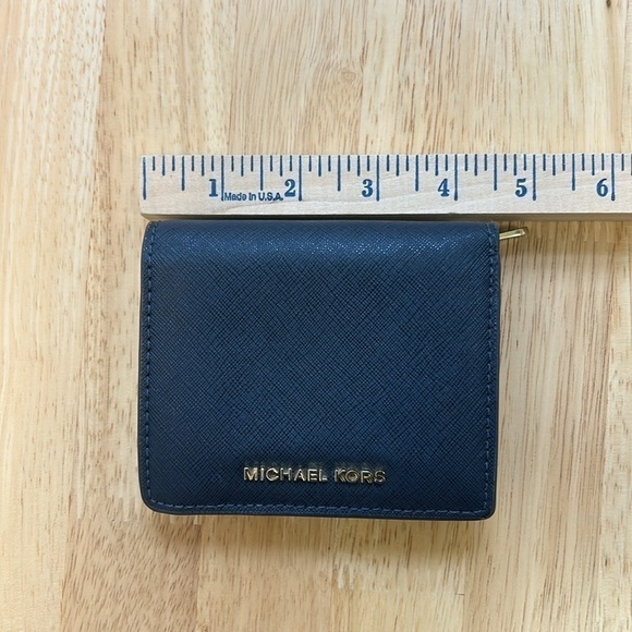 Michael Kors Bi Fold Snap Closure Wallet - Picture 7 of 10